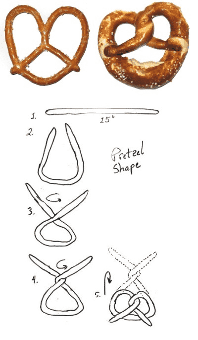 Cómo hacer un pretzel