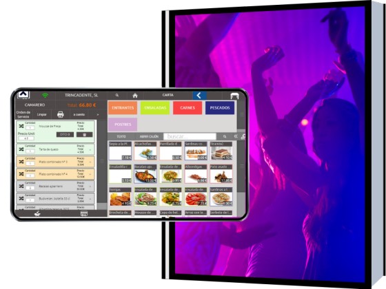 software tpv para discotecas Imagen de personas bailando en una discoteca